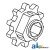 H118583 - Sprocket, Feeder House, Upper 	