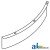 H130948 - Deflector; Straw Chopper, Lh, Deep