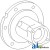 H223290 - Hub Pulley, Unloader Drive
