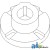 H85015 - Hub, Slip Clutch, Lower Tailings Auger 	