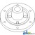 H97574 - Hub, Shaft & Tightener, Lower Tailings Auger 	