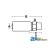 M-DINLX-04-14 - (HC-M-DINLX) Male Metric L - Rigid - Straight	