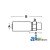 M-DINLX-04-14 - (HC-M-DINLX) Male Metric L - Rigid - Straight	