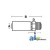 MF-08-12 - Hose End, Male Seal-LOK 	