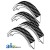 NCA2218B - Brake Shoes, Drum Type 	