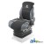 PGR866 - Grammer Protecto Seat Cover Set, 2 Pc Back & Bottom, Gray /