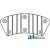 R110464 - Brake Pads 	