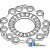 R41342 - Front PTO Plate, w/ Fins 	