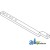 R80842 - Drawbar w/o Hammer Strap Holes 	