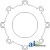 R85626 - Plate, C1 & C2 Clutch Assembly 	