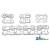 RC60H - 60 Heavy Roller Chain, 10ft (Drives USA) 	