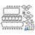 RE524102 - Gasket Set, Overhaul without Seals 	