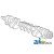RE53422 - Crankshaft w/ A-R26049 Gear 	