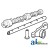 ZZ90032 - Shaft, Rocker 	