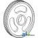731205M2 - Gear, Idler, Camshaft 	