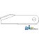 AH205909 - Kit, Straw Chopper Blade; Paddle Type, 4 Lh / 4 Rh