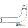 C5NN8286B - Radiator Hose, Lower 	