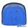 CS668-8V - Seat, 19" Pan, Steel, 7" X 2" Backs, BLU VINYL