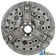 D8NN7502AA - Pressure Plate: 11", 3 lever, PTO disc, 1.71" flywhe