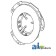 D8NN7563AB - Pressure Plate: 13", pressed steel, w/ release plate
