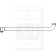 L102236CHR - Chrome Exhaust Stack, Curved, 42 Long, Slotted 2 1/2 Id