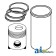 RK150-20 - Piston with Rings (.020") 	